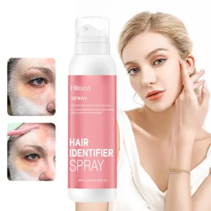 Hllozzi Hair Identifier Spray for Face Shaving Facial Hair Highlighting Spray 120ml