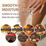 Hllozzi Shea Body Butter Moisturizer for Dry Skin, Hydrating Body Cream 200g