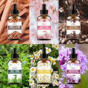 Hllozzi 60ml Pure Plant Essential Oil for Skin Care Massage and Diffuser