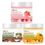Hllozzi Deep Moisturizing Body Butter Mango Peach Coconut Fragrance 200ml