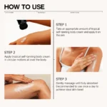 Tropical Self Tanning Body Cream Spu898471363852 4